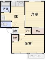 物件の間取り画像