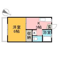 千葉県市川市富浜2(アパート)の賃貸物件の間取り