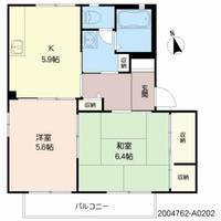 物件の間取り画像