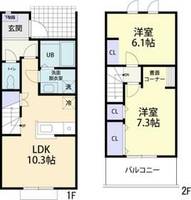 物件の間取り画像