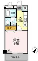 神奈川県厚木市飯山南1(マンション)の賃貸物件の間取り
