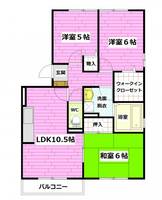広島県広島市安佐南区伴東7(アパート)の賃貸物件の間取り