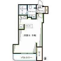 東京都杉並区高円寺南4(マンション)の賃貸物件の間取り
