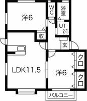 物件の間取り画像