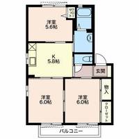 物件の間取り画像