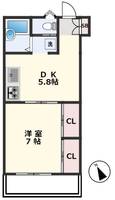 物件の間取り画像