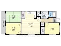 クレールの間取り