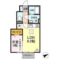 福島県福島市東浜町(アパート)の賃貸物件の間取り