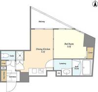 リバーレ芝公園の間取り