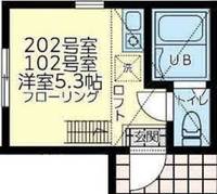 BRICKS三ツ境の間取り