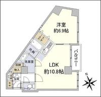 東京都杉並区阿佐谷南3(マンション)の賃貸物件の間取り