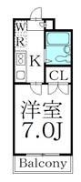 東京都中野区中野3(マンション)の賃貸物件の間取り