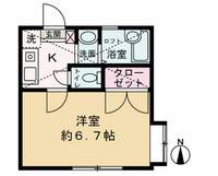 東京都世田谷区砧2(アパート)の賃貸物件の間取り
