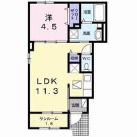 アクティ・リーベル IIの間取り