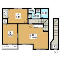 パークメゾンIの間取り