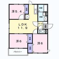 物件の間取り画像