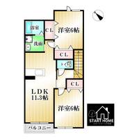 物件の間取り画像