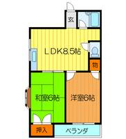 物件の間取り画像