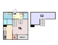 宮城県仙台市若林区中倉3(アパート)の賃貸物件の間取り