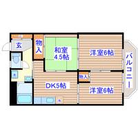物件の間取り画像