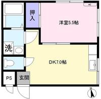東京都板橋区徳丸2(マンション)の賃貸物件の間取り