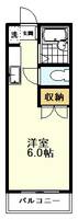 東京都国分寺市西元町2(マンション)の賃貸物件の間取り