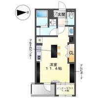 神奈川県小田原市国府津(アパート)の賃貸物件の間取り