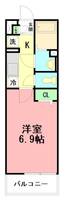 神奈川県藤沢市高倉(アパート)の賃貸物件の間取り