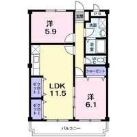 物件の間取り画像