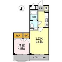 埼玉県越谷市新越谷1(マンション)の賃貸物件の間取り