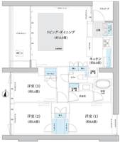 ガーデニエール砧WESTの間取り