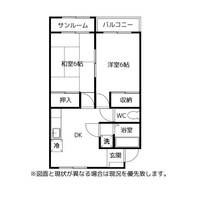 ベルヴュ呉羽の間取り