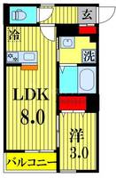 物件の間取り画像
