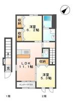 物件の間取り画像