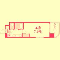 大阪府大阪市福島区吉野3(マンション)の賃貸物件の間取り