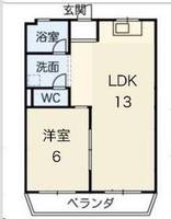 物件の間取り画像