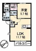 物件の間取り画像