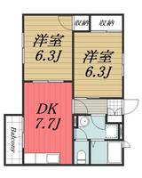 物件の間取り画像