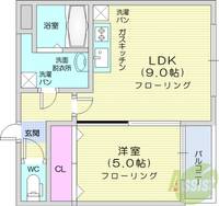 恒産桜ヶ丘の間取り