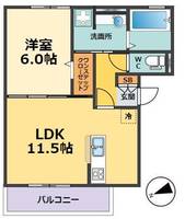 物件の間取り画像