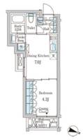 東京都豊島区南大塚1(マンション)の賃貸物件の間取り