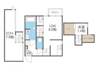ADC吉塚グランソレイユの間取り
