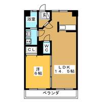 中秀第2ビルの間取り