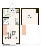 物件の間取り画像