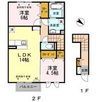 D-room本郷新 Aの間取り