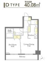 ディームス勝どきの間取り