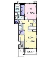 はながつみの間取り