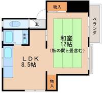 物件の間取り画像
