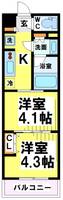 物件の間取り画像