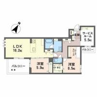 物件の間取り画像